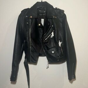 Spicy leather jacket (faux)